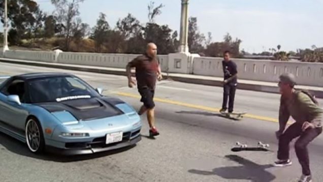 Douchebag-Skaters-vs-Supercar-Driver-7